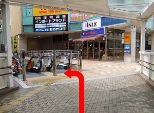 マルイ柏VAT2階デッキ