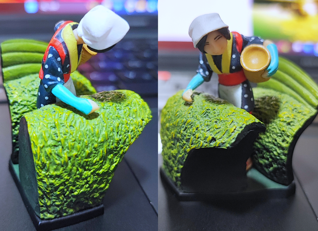 茶摘みフィギュア